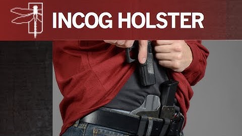 INCOG Holster & Draw Techniques from Concealment