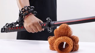 600 meters THREAD to BLADE | Crafting an Extraordinary Blade of Sewing Thread!