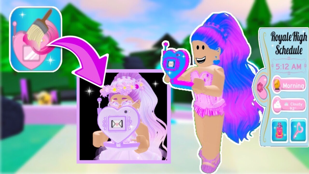 Repeat Custom Phone Colours Phones In All Realms Royale - mermaid halo roblox royale high hack