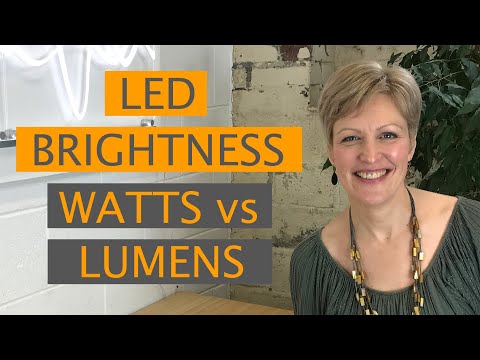 LED BRIGHTNESS - WATTS vs LUMENS | Light Bulb Moments with Eleanor Bell