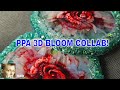 Resin Art Rose Flowers PPA 3D Bloom Collab Resin Art Rose Flowers PPA 3D Bloom Collab