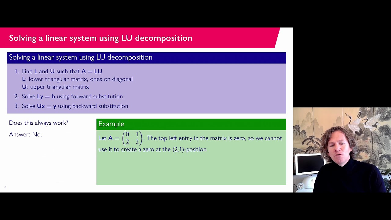 2-2 LU decomposition - YouTube