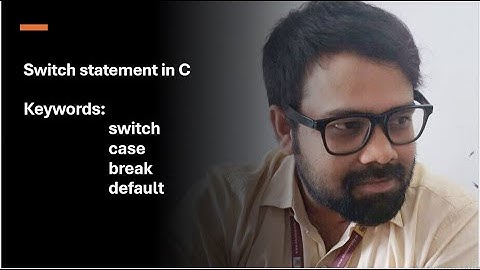 Switch Statement in C Explained | C Programming Conditional Statements Tutorial