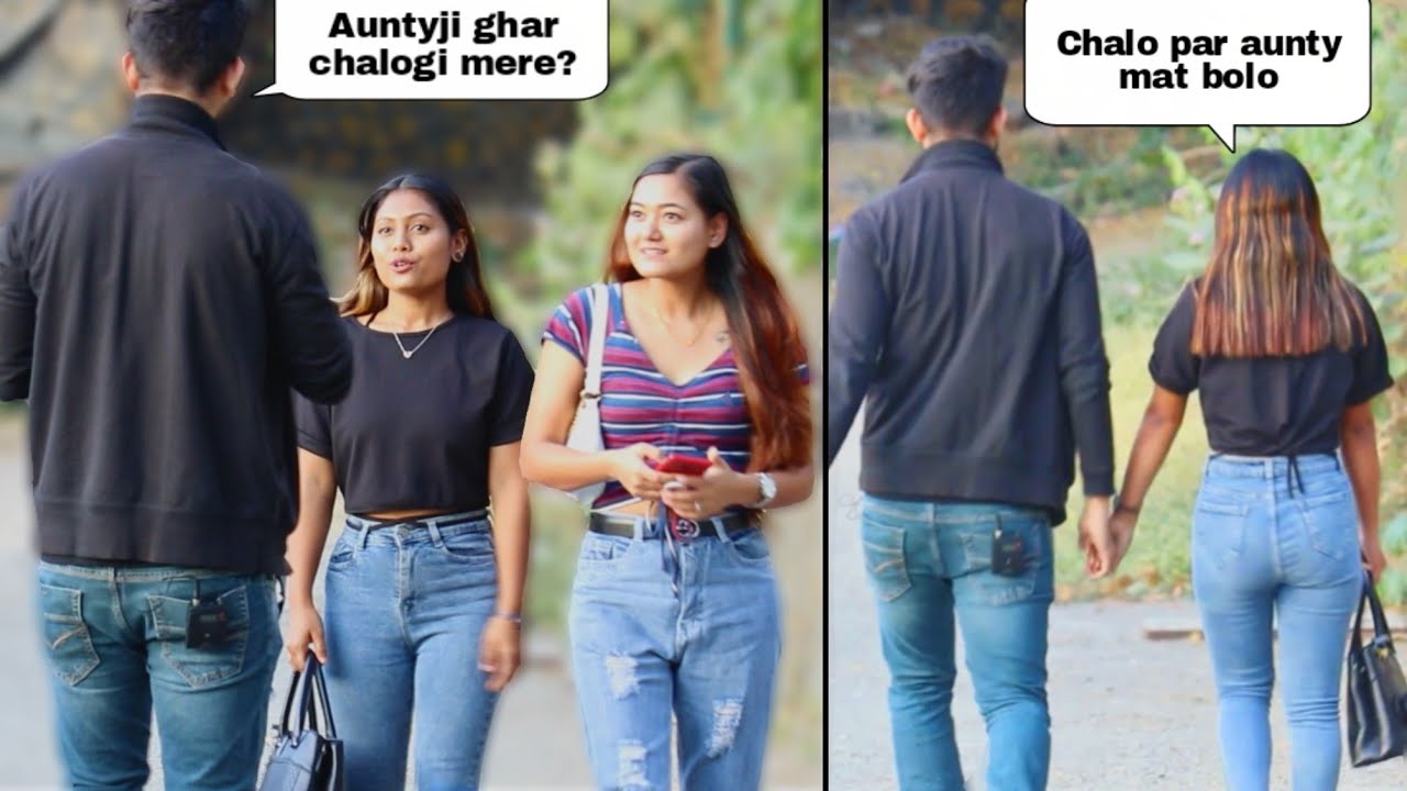Calling Cute Girls Aunty Prank 😂😂 | Best pranks in India