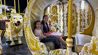 The Double Decker Carousel at Sky Ranch Pampanga | Sophie & Andi’s World