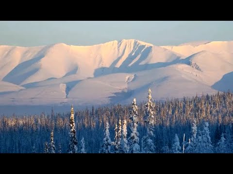 Зимние Хибины. Красоты Заполярья. Россия.