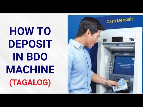 Video: Paano Magdeposito Ng Pera Sa Card