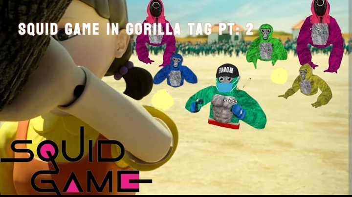 Playing Squid Games in Gorilla Tag Part 2 (Gorilla Games)