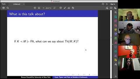 Roman Kossak: Types, gaps, and pairs of models of PA (Part 2)