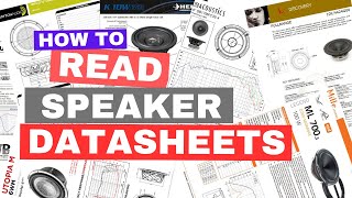 How to read speaker datasheets