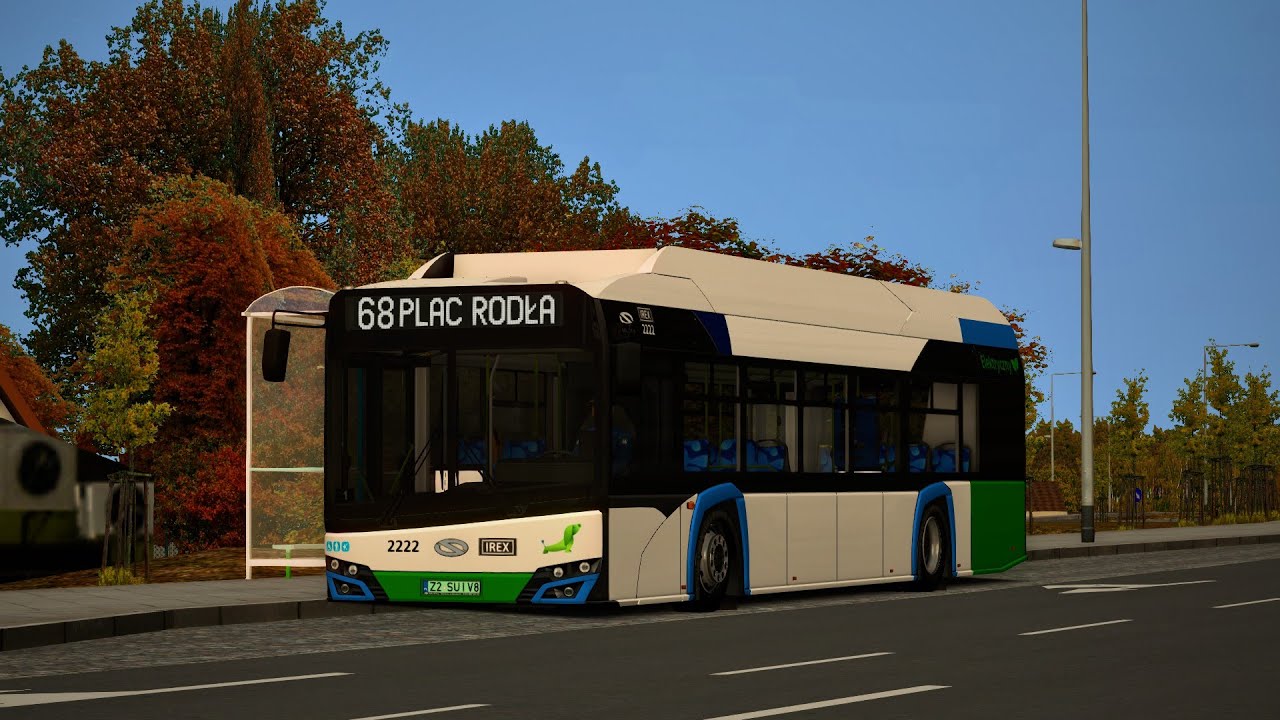 OMSI 2 vZTM Szczecin 68 ➡️Plac Rodła [SU 12 IV Electric]