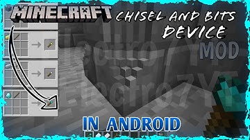 HOW TO INSTALL CHISEL AND BITS MOD IN  POJAV LAUNCHER