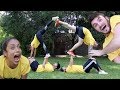 GIRLFRIEND TEACHES VLOG SQUAD ACROBATICS!!