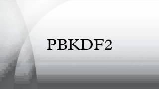 PBKDF2