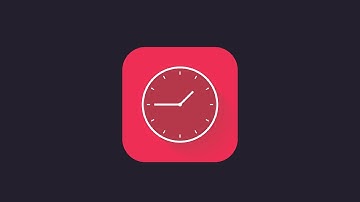 Adobe Illustrator Tutorial : Flat Clock Icon Design