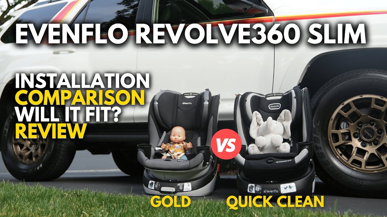 Evenflo® Gold Revolve360 Slim 2-in-1 Rotational Car Seat with