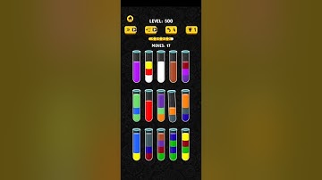 Map 500 Solution||Color Water Sort 3D!