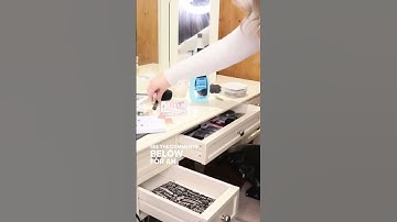 Messy to Minimal Decluttering Challenge / / declutter with me / / tackle your mess  /  makeup vanity