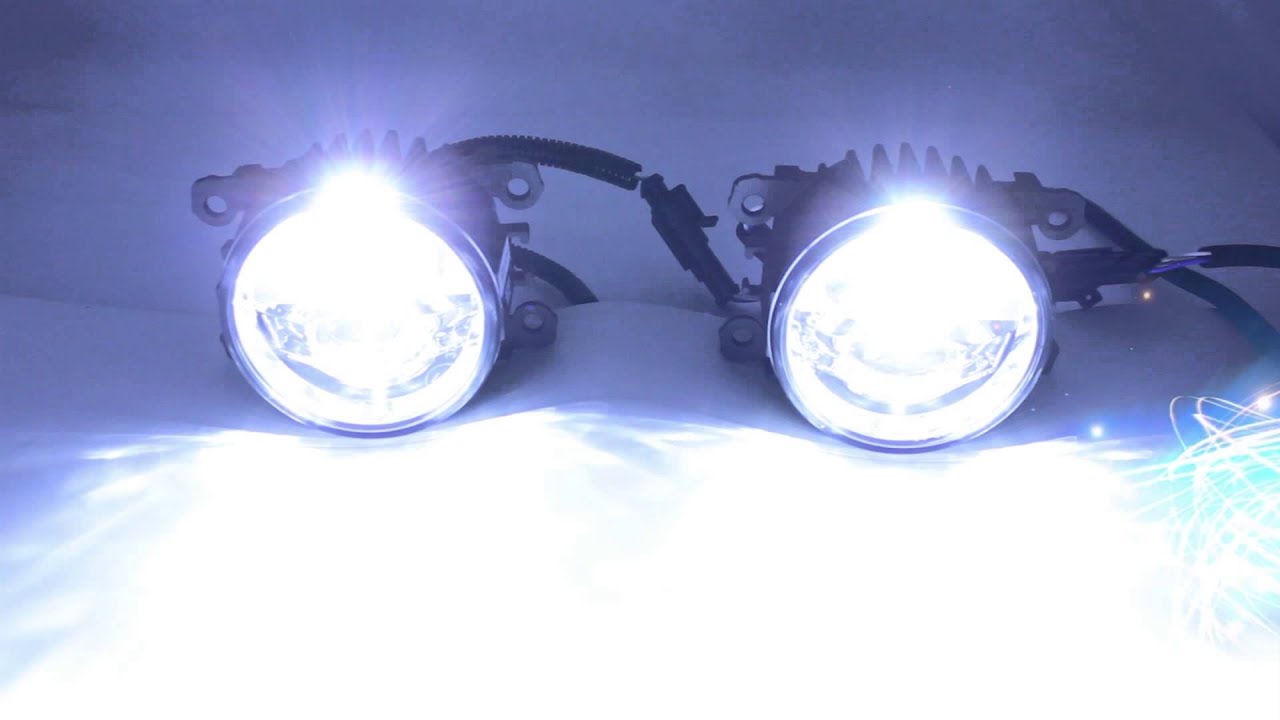 Autóspecifikus led es ködlámpa és drl készlet. youtube