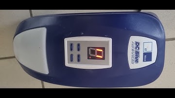 dc blue advance remote programming