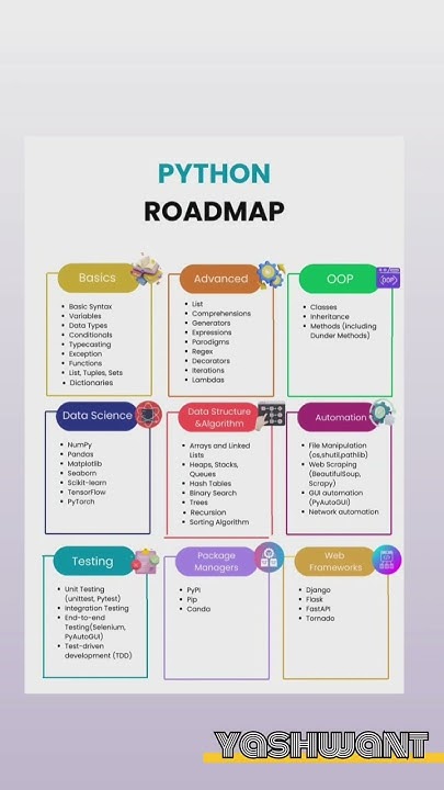 Python Programming Roadmap: From Beginner to Pro! #PythonForBeginners # ...