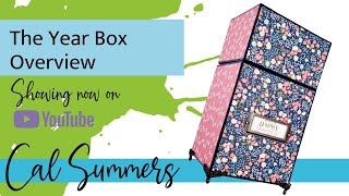 Paper Scissors Story Class Project - Year Box