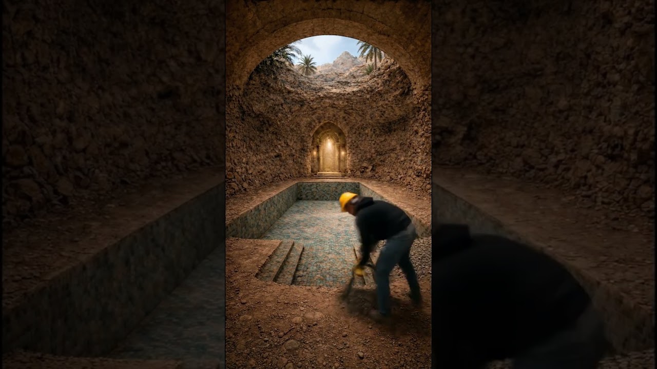 You Won’t Believe I Built a Luxury Pool Inside This Ancient Cave! 😱🔥