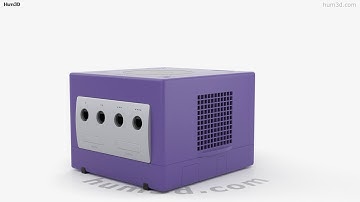 Nintendo Gamecube 3D model by 3DModels.org