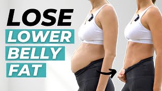 8 Min LOWER BELLY FAT Workout | Flat Lower Abs On Mat