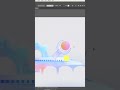 Motion blur #adobeillustrator
