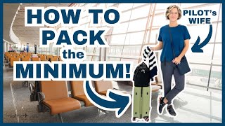 How to Pack Less in a CarryOn Suitcase