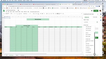 Dispatch google sheet How to Video 2