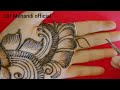 Beautiful shaded arabic mehandi design simple mehndi design uh mehandi official