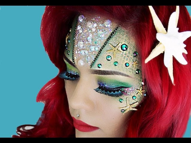 7 Unbelievably Pretty Mermaid Makeup Tutorials