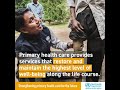 Strengthening primary health care for the future