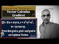 Gradient Problem 3 for Engineering Physics and Mathematics@balendra