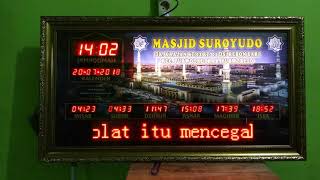 Jam Jadwal Sholat Digital Boyolali WA 0813 2530 0071 screenshot 4