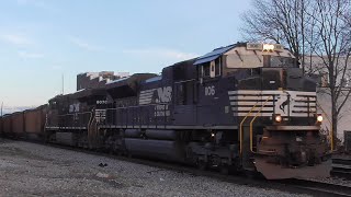 Railfanning Pomona & Elm (Greensboro, NC): Ft. Fresh AC44C6Ms (01/06/2021)