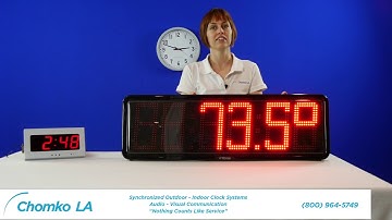 WiFi Clocks and PoE Digital Clocks