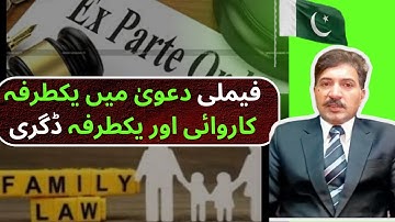 Family Court Act 1964 | Ex Parte Proceeding In Family Courts | Ex Parte Degree #asmr