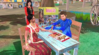 Mehndi Ka Design Speedy Mehndi Artist Cone Design Street Comedy Video Hindi Kahaniya Moral Stories