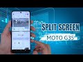 How to Enable Split Screen on Moto G35