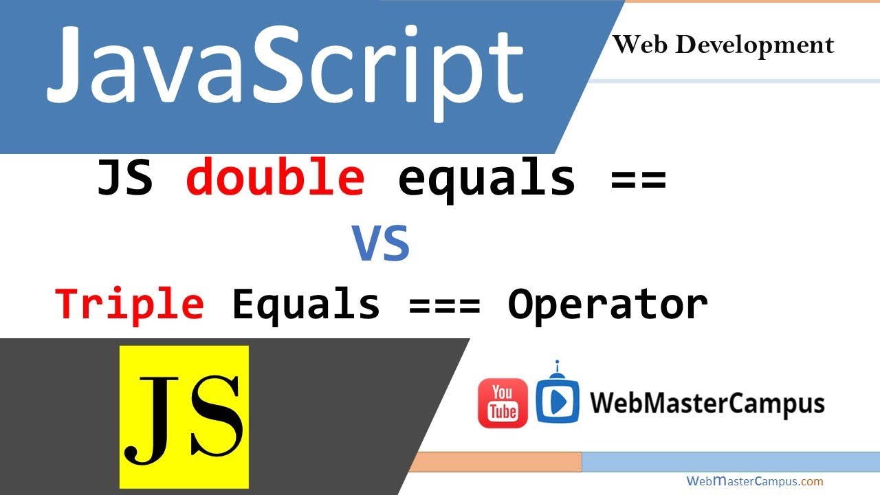 javascript assignment equals