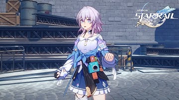 Idle Animation March 7 | Honkai Star Rail CBT 1