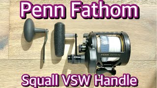 Left hand handle upgrade penn fathom first gen