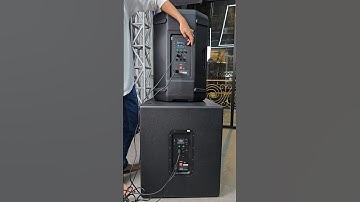 Perfect Sound Setup: JBL PRX915 and PRX918XLF Subwoofer #jbl #bass #audio #loudspeaker #foryou