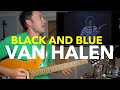 Guitar Teacher REACTS: VAN HALEN "Black And Blue" LIVE Tokyo Japan 1989