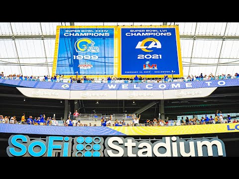Los Angeles Rams Life TV Commercial Rams Unveil Super Bowl LVI Championship Banner At SoFi Stadium