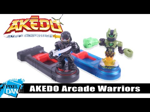 AKEDO Ultimate Arcade Warriors Moose Toys Action Figure Review 