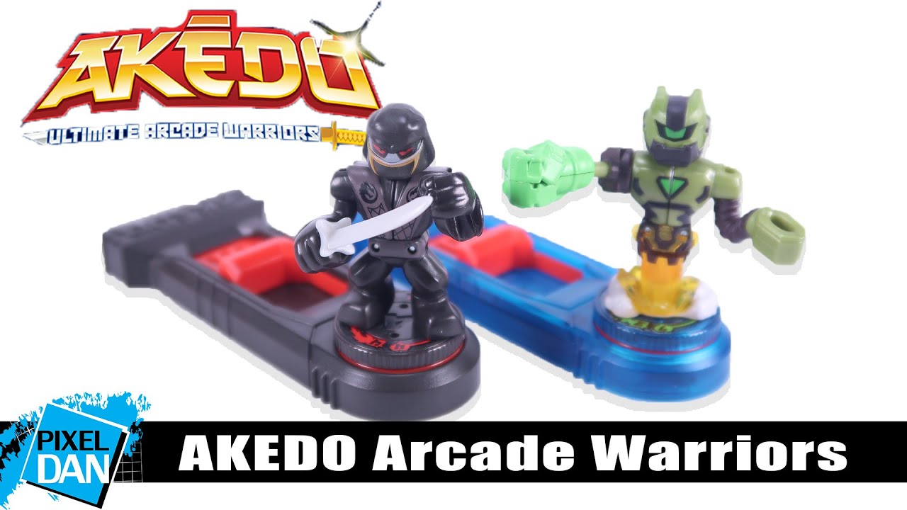 AKEDO Ultimate Arcade Warriors Moose Toys Action Figure Review 